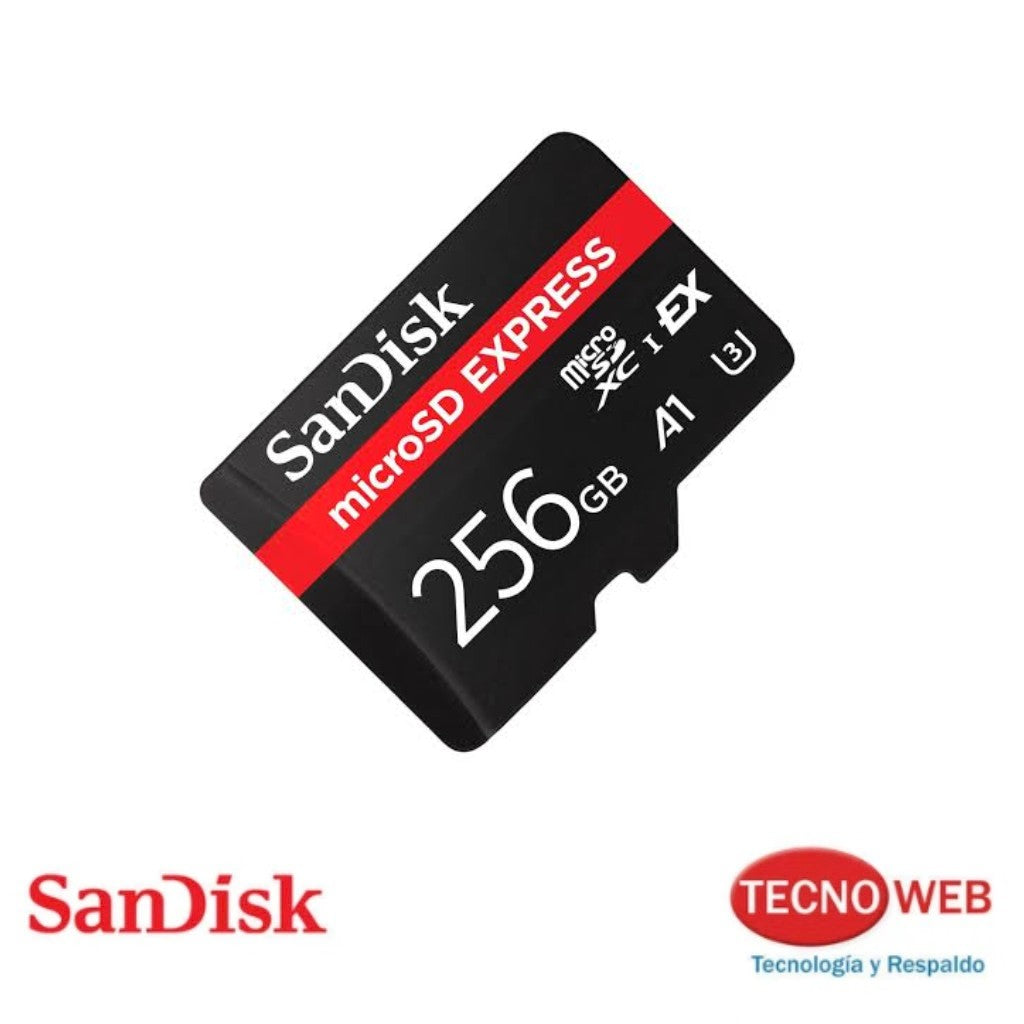 Tarjeta Micro SD Sandisk Express 256gb 880mb/s
