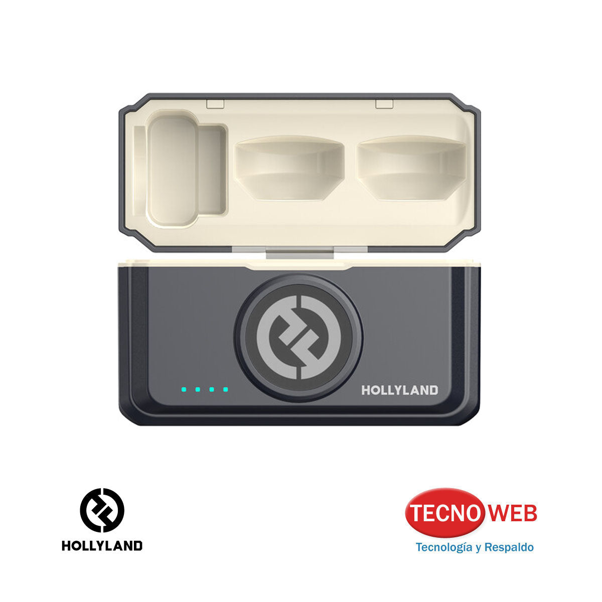 Kit 2 Micrófonos Inalámbricos para Cámaras y Celulares Hollyland Lark M2