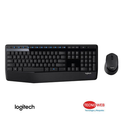 Combo Teclado Y Mouse Inalámbrico Logitech Mk345 - En Español