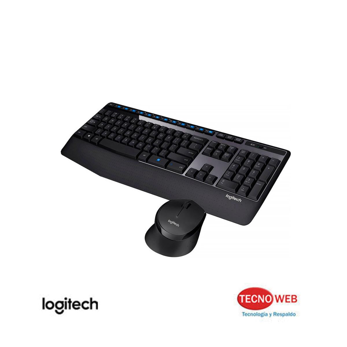 Combo Teclado Y Mouse Inalámbrico Logitech Mk345 - En Español