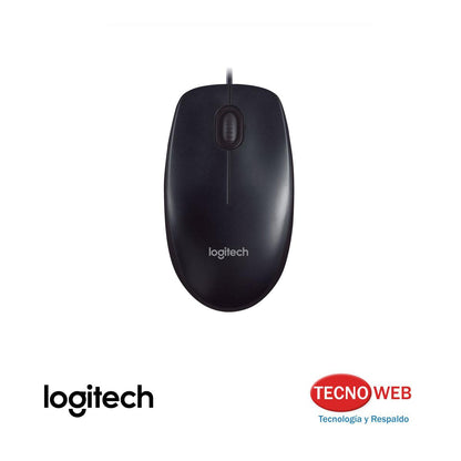 Mouse Logitech  M90 Cableado 1000 Dpi Negro