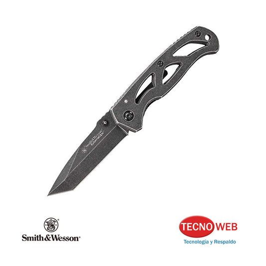 Navaja Cuchillo Plegable Hoja Tanto Smith & Wesson Ck404