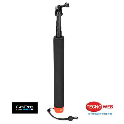 Grip de Mano Flotador extensible hasta 80 Cm con Tornillo 1/4 GoPro Floating
