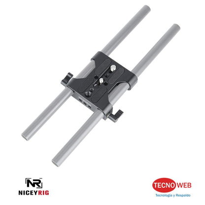 soporte para varillas 15mm base placa 
