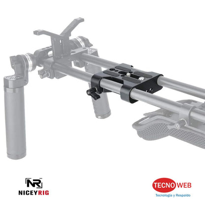 soporte para varillas 15mm placa base