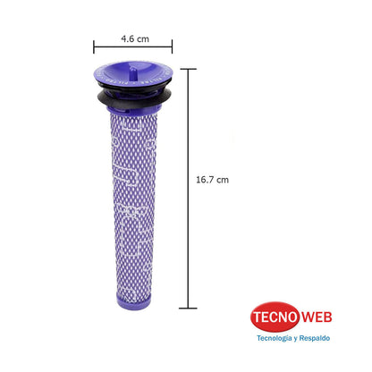 Prefiltro De Respuesto Para Aspiradora Dyson V7 Y V8