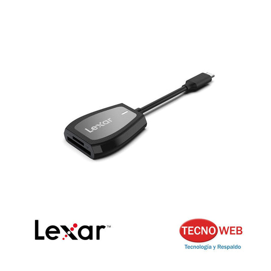 Lector De Memorias SD y Micro SD con USB-C Lexar Professional RW470