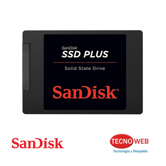 Disco Sólido Sata 240 Gb SSD 2.5'' Sandisk Plus