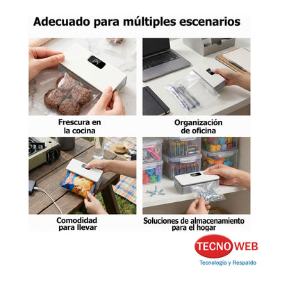 selladora de bolsas portátil multiuso