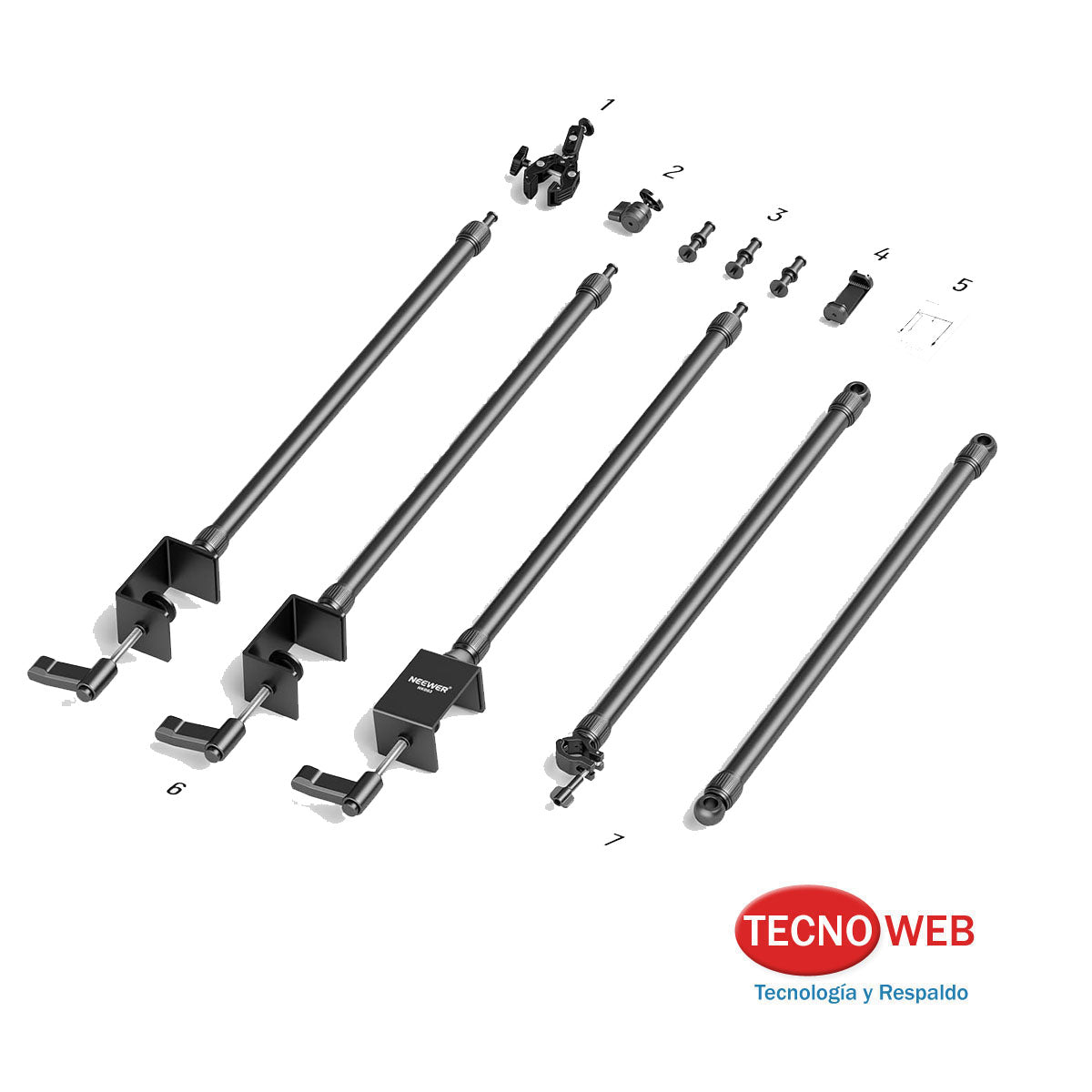 Soporte de Mesa para Filmación Cenital Streaming Fotografía