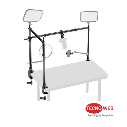 Soporte de Mesa para Filmación Cenital Streaming Fotografía