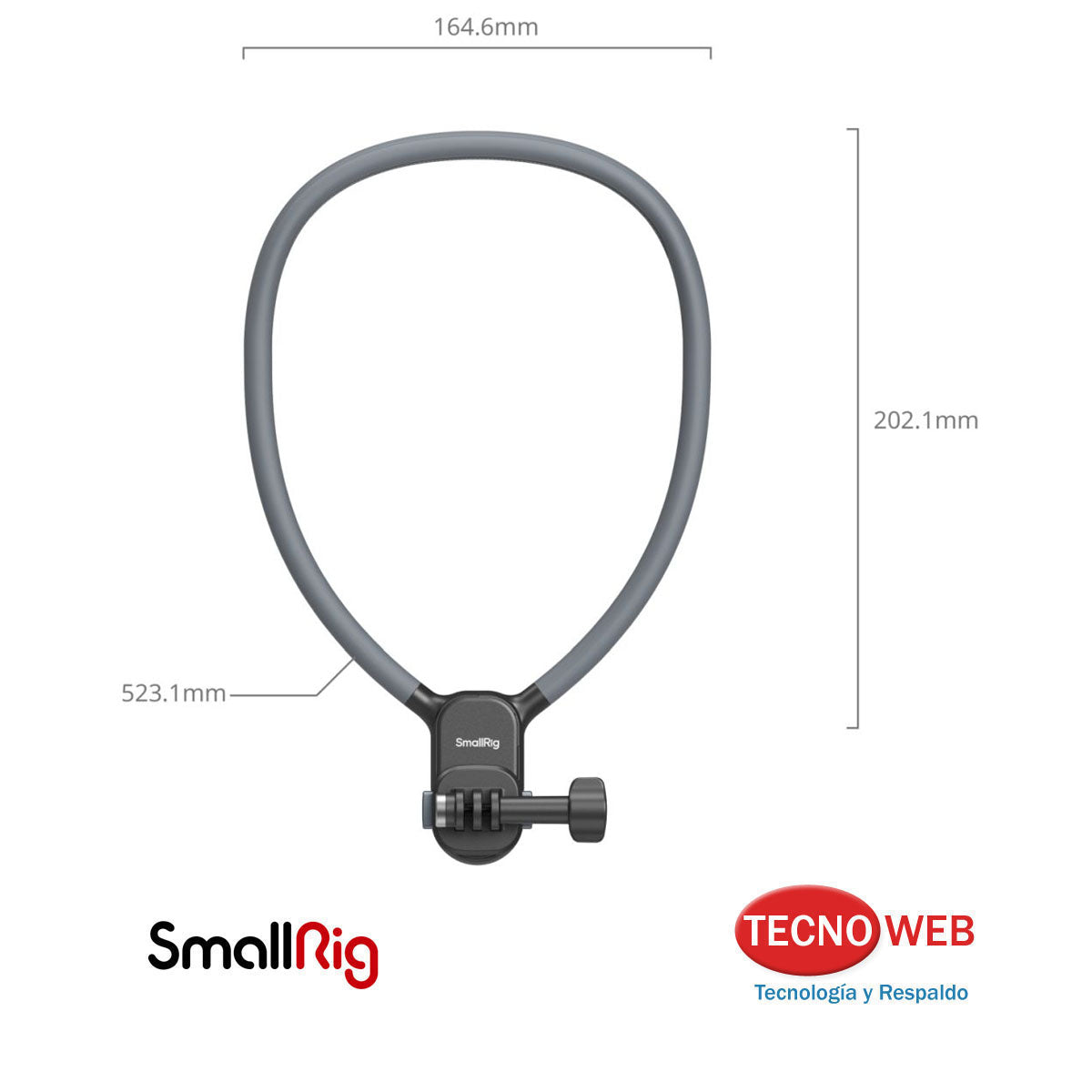 Soporte de Cuello Compatible con Cámara Acción SmallRig 5126