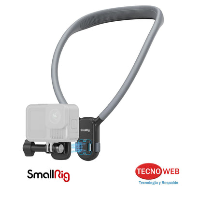 Soporte de Cuello Compatible con Cámara Acción SmallRig 5126