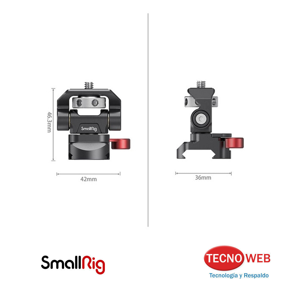 Soporte Para Monitor Con Abrazadera Nato SmallRig 2906B