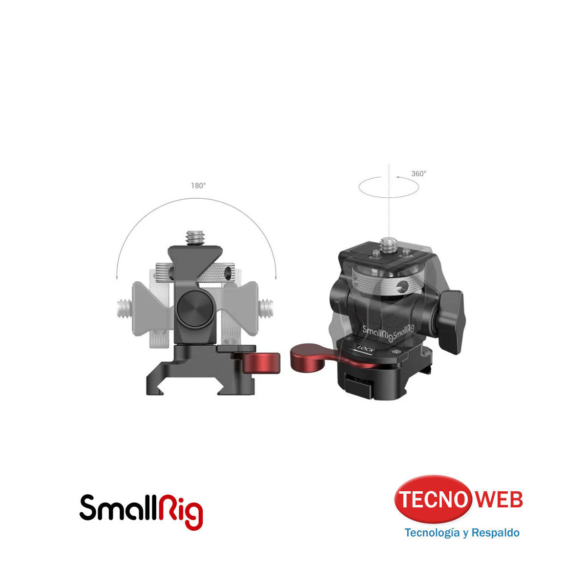 Soporte Para Monitor Con Abrazadera Nato SmallRig 2906B