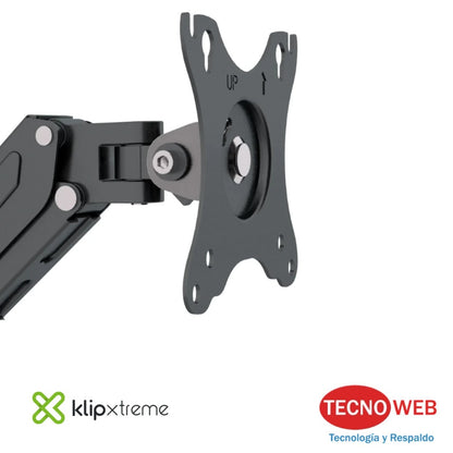 Soporte Brazo Articulado para Monitor Klip X Kmm-400 17" -27"