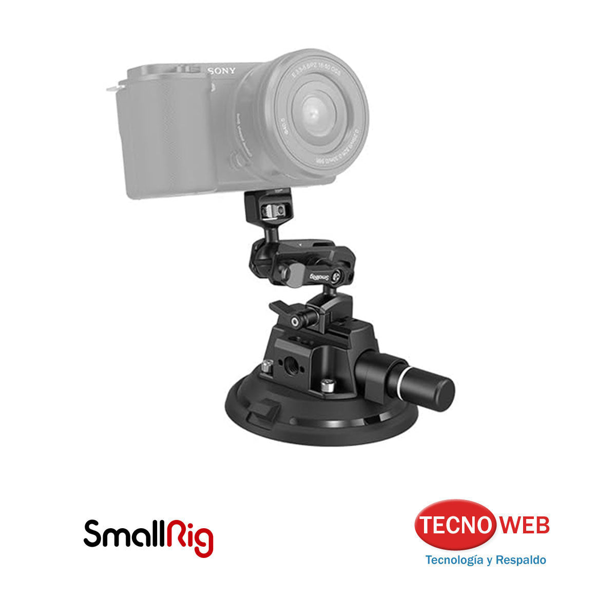 Kit de Soporte con Ventosa para Cámaras (Vidrios, Autos, etc) SmallRig 4236C