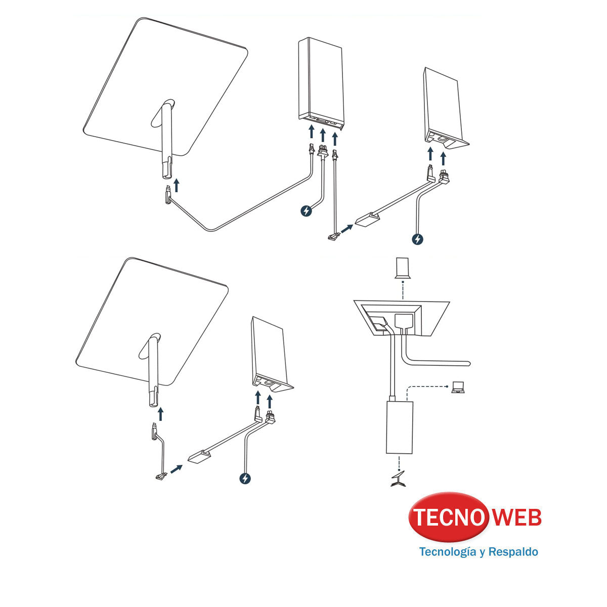 Adaptador USB-C Ethernet  V2 Gen2 Starlink