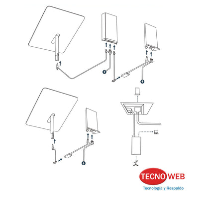 Adaptador USB-C Ethernet  V2 Gen2 Starlink