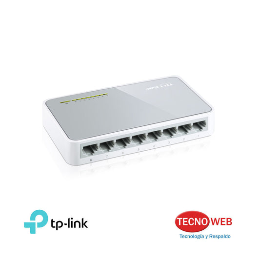Switch 8 Puertos 10-100 Mbps Tp-link TL-SF1008D