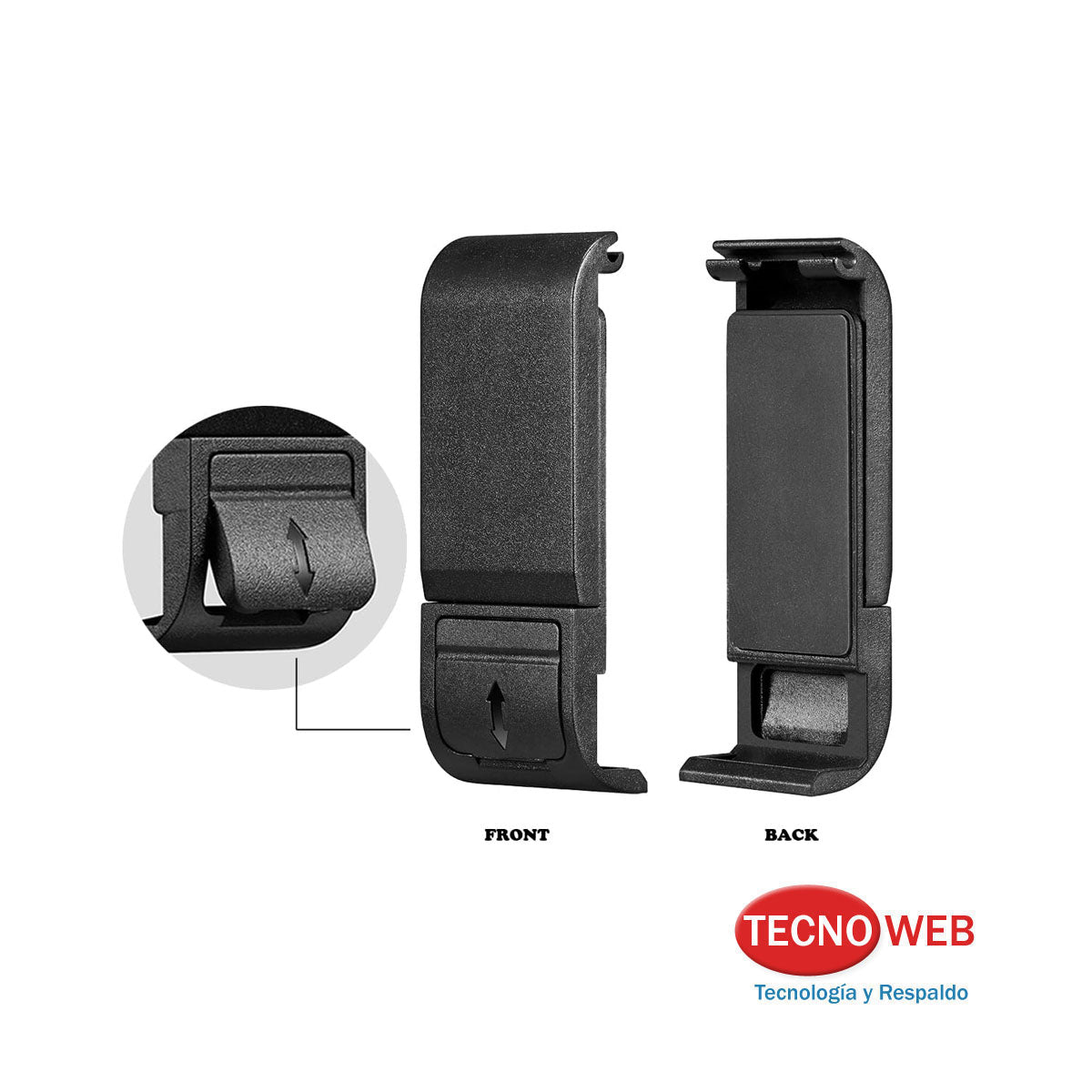 Tapa Lateral Abierta De Carga Para GoPro Hero 9 10 11 12