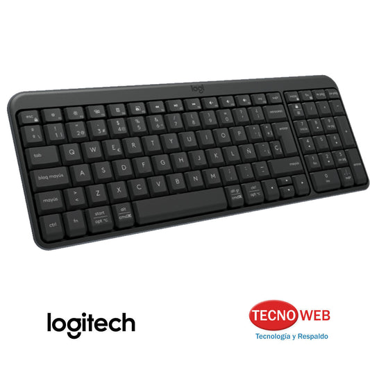 Teclado Inalámbrico Bluetooth  Logitech K250 -  NEGRO
