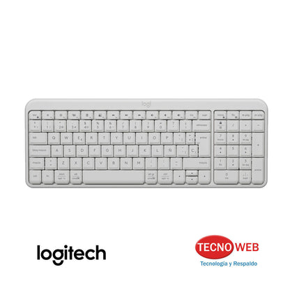 Teclado Inalámbrico Bluetooth Logitech K250 - Blanco