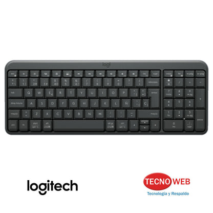 Teclado Inalámbrico Bluetooth  Logitech K250 -  NEGRO