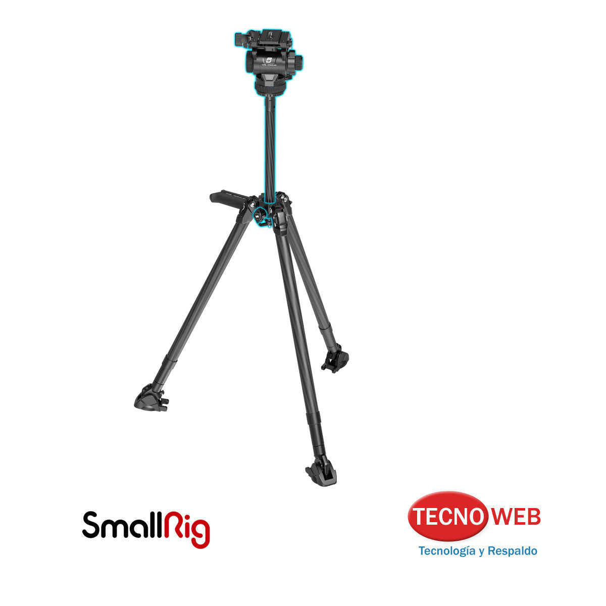 Trípode Hidráulico Fibra de Carbono SmallRig Potato Jet Tribex 4259