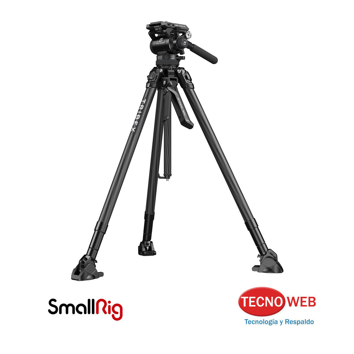 Trípode Hidráulico Fibra de Carbono SmallRig Potato Jet Tribex 4259