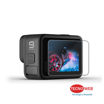 Vidrio Protector De Pantalla Trasera Gopro Hero 9 10 y 11 Black