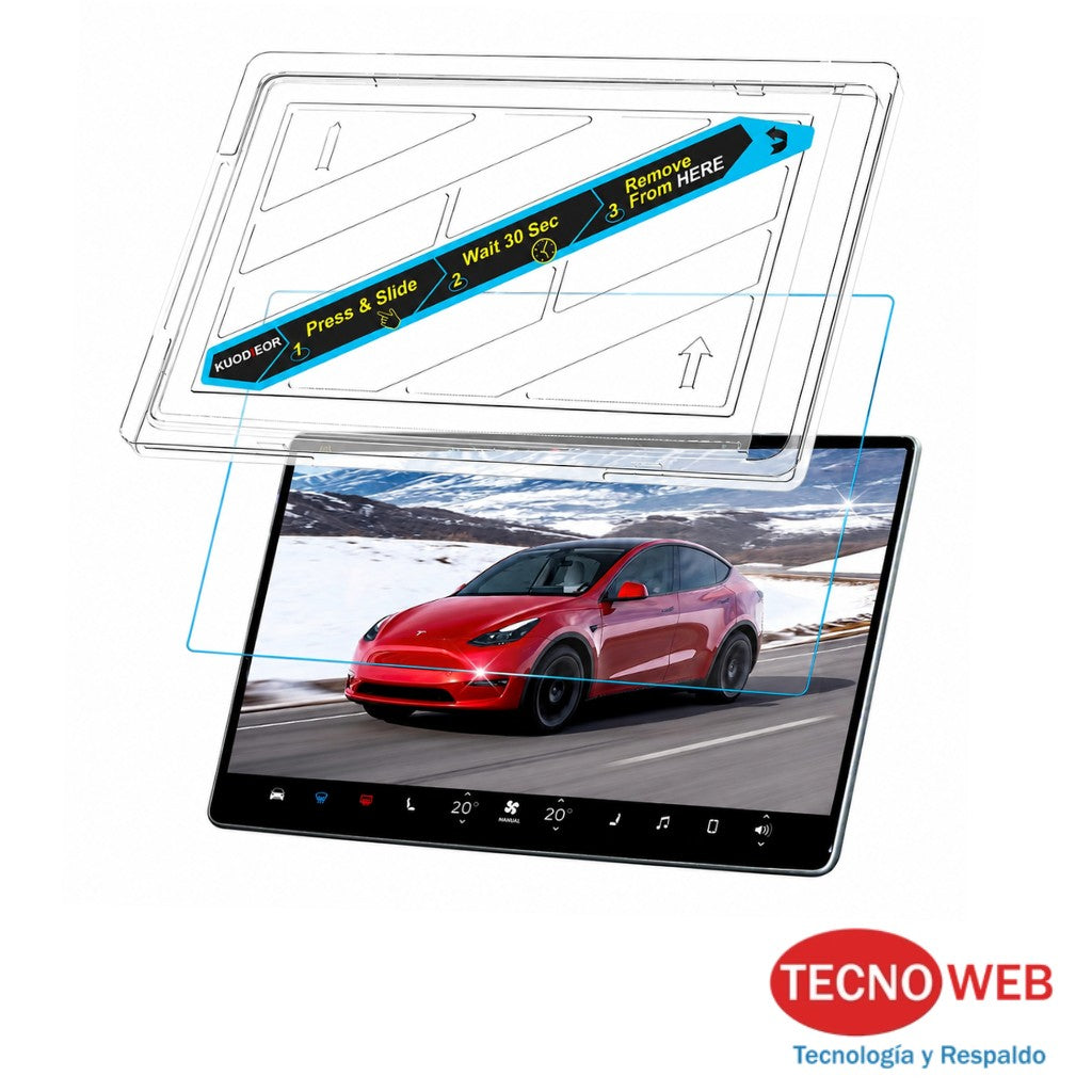 Vidrio Protector de Pantalla Tesla Model Y hasta 2024