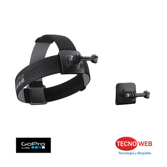Vincha Elastica Para Cabeza + Clip Gorro Gopro Head Strap 2.0