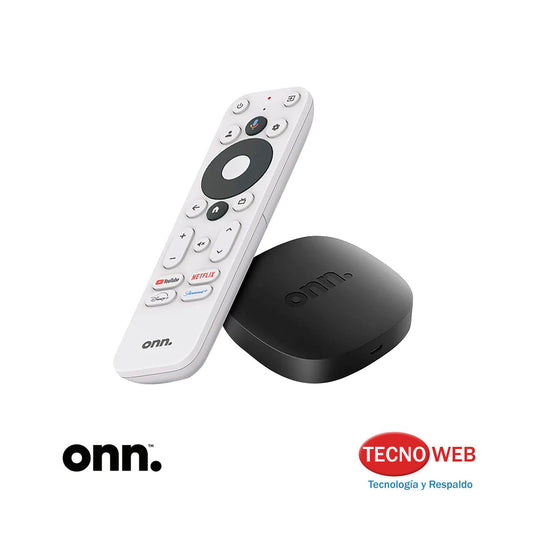 Tv Box Onn Google Tv 4k HDMI con Control Tipo Chromecast