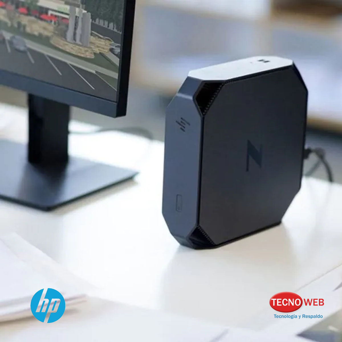 Mini Pc HP Z2 G3 Core i7 Ram 12 GB SSD 256 Gb Nvidia M620 Win 10 Pro -  REF